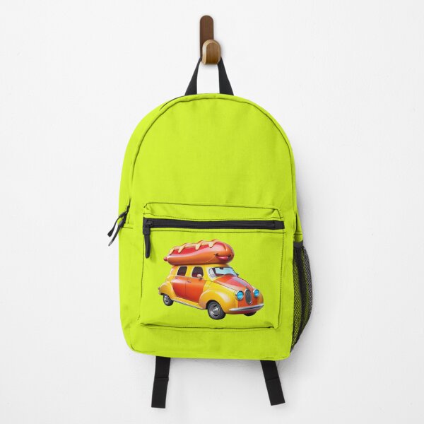 Item preview, Funny Concept Cartoon Hotdog Car designed and sold by TheArtOfPat.