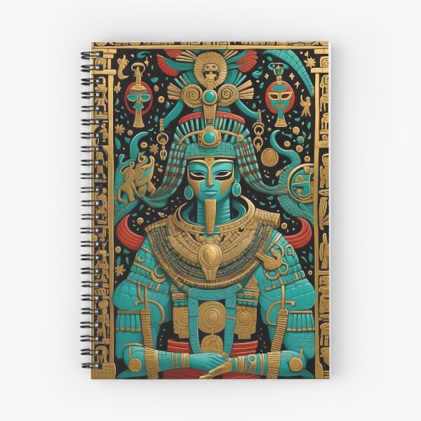 Item preview, Turquoise Gods - God No.1 designed and sold by Serge Averbukh Art Studio.