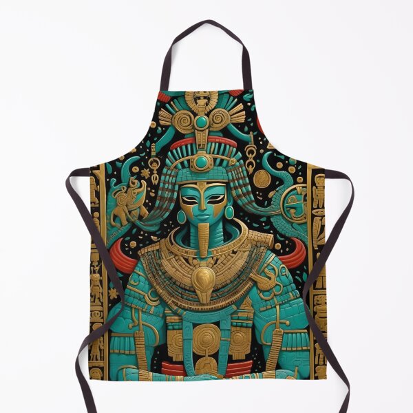 Item preview, Turquoise Gods - God No.1 designed and sold by Serge Averbukh Art Studio.