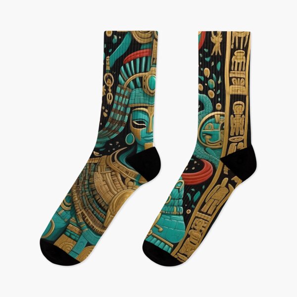 Item preview, Turquoise Gods - God No.1 designed and sold by Serge Averbukh Art Studio.