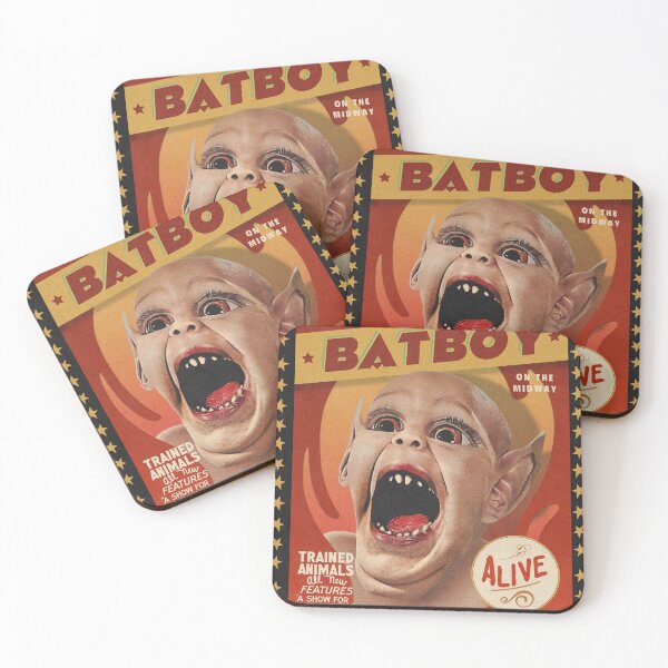 Item preview, Batboy (Freak Show-style Poster) designed and sold by HereticTees.