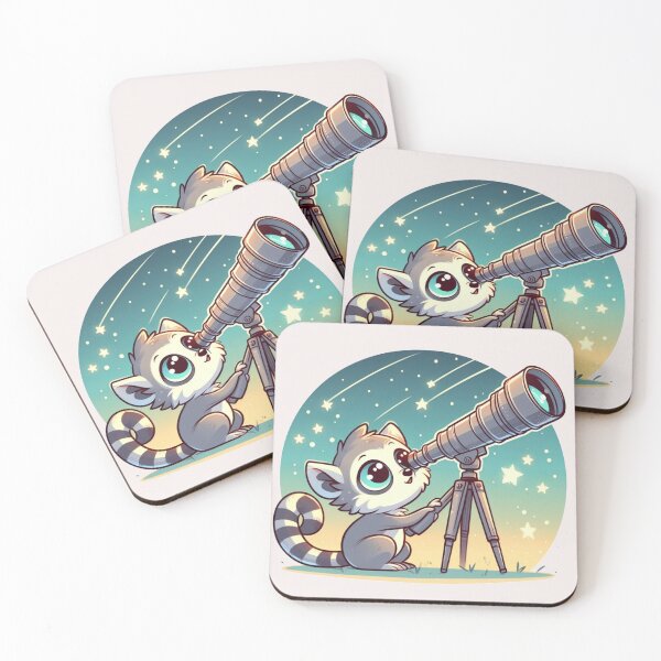 Item preview, Telescope Lemur designed and sold by LemuellTrends.