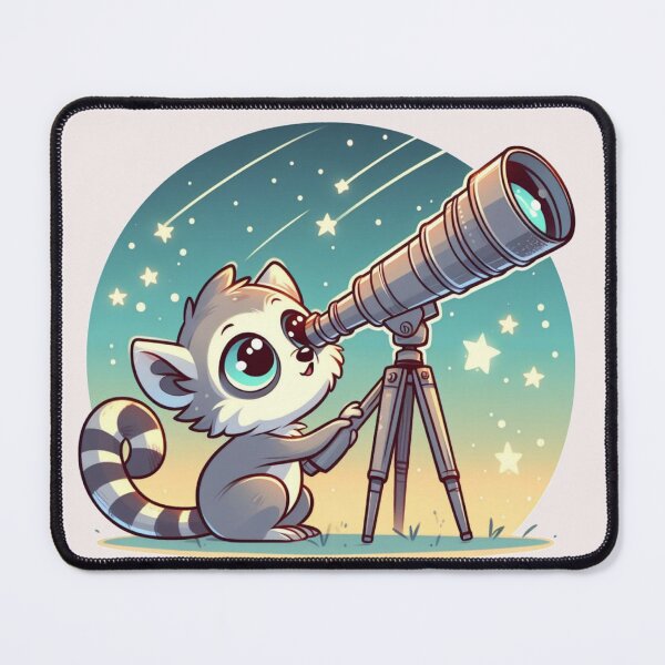 Item preview, Telescope Lemur designed and sold by LemuellTrends.