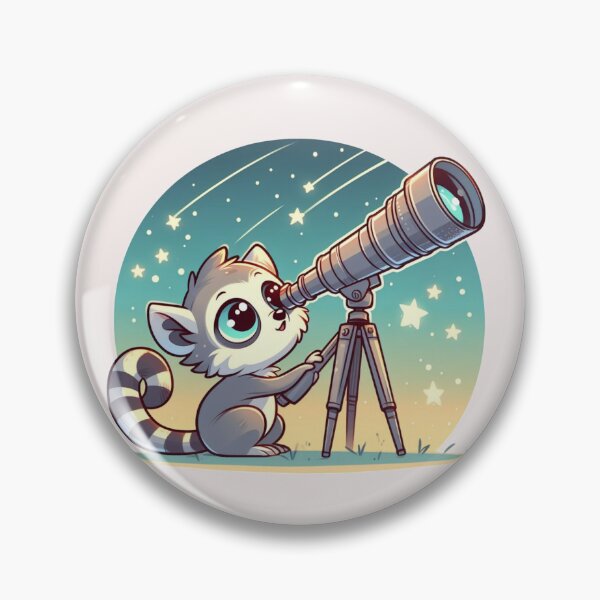 Item preview, Telescope Lemur designed and sold by LemuellTrends.