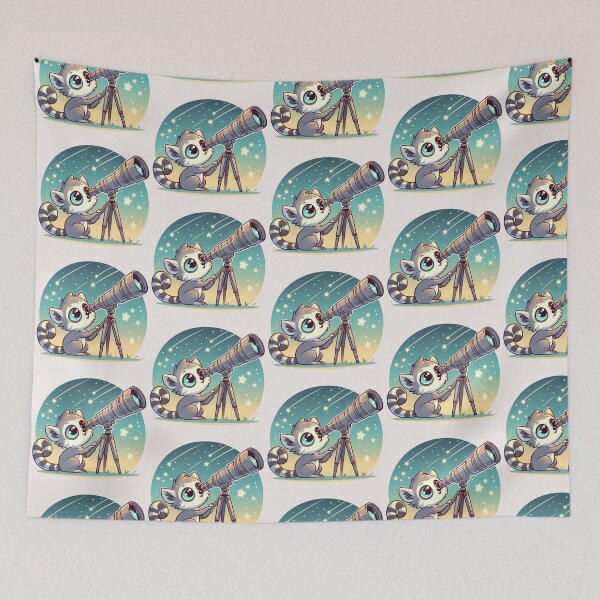 Item preview, Telescope Lemur designed and sold by LemuellTrends.