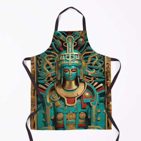 Item preview, Turquoise Gods - God No.2 designed and sold by Serge Averbukh Art Studio.