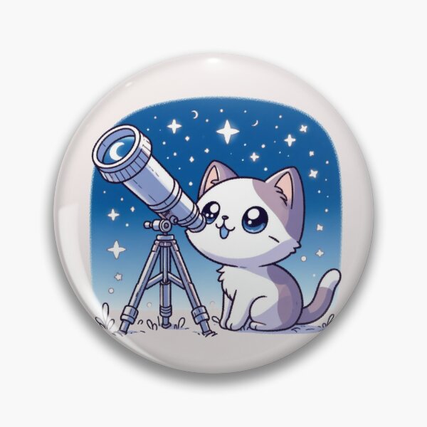 Item preview, Telescope Cat designed and sold by LemuellTrends.