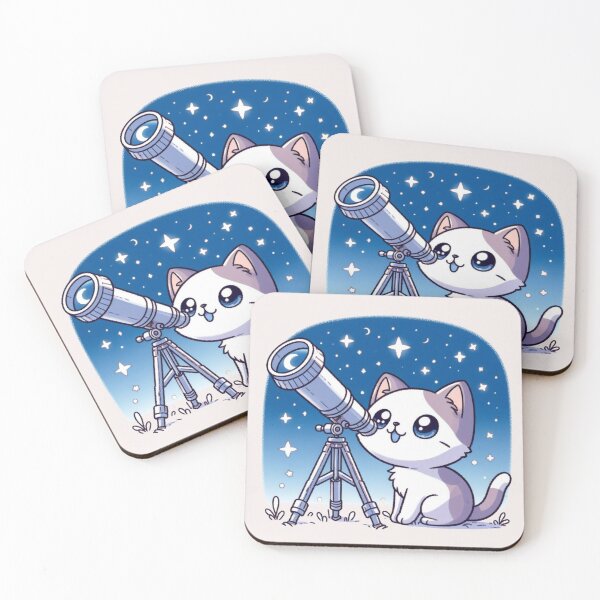 Item preview, Telescope Cat designed and sold by LemuellTrends.