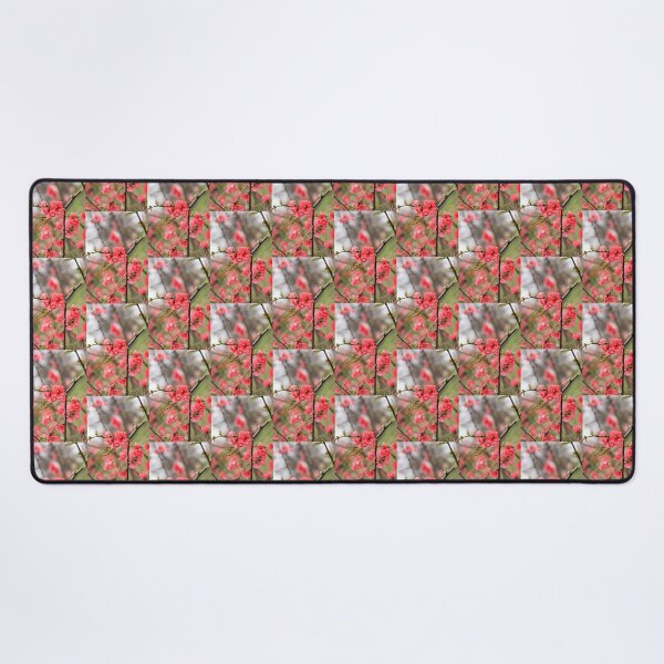 Item preview, Cool Crisscross of Pink Flowering Quince Branches designed and sold by Georgia Mizuleva.