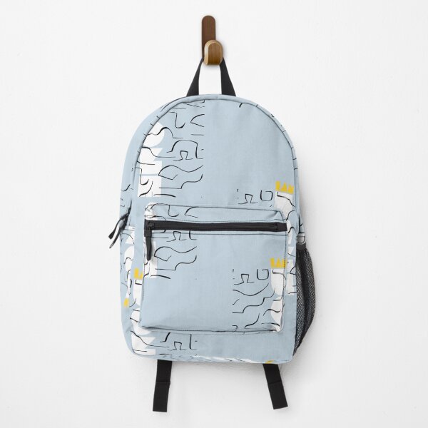 Item preview, Ich bin fertig | Pastel Blue Background designed and sold by RM-Journey.