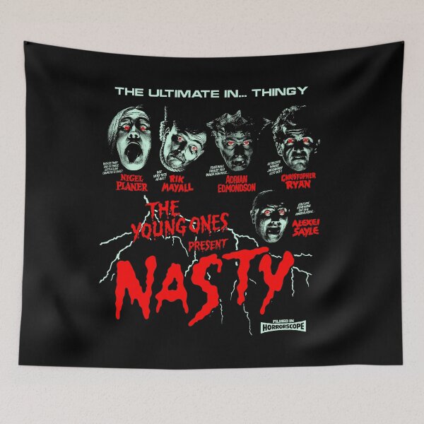 Item preview, The Young Ones present ... Nasty  designed and sold by HereticTees.