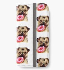 Pug and donut iPhone Wallet/Case/Skin