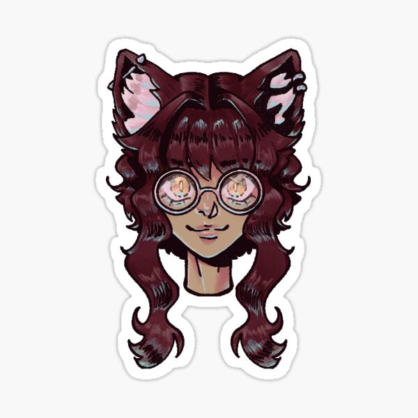 Hand-Drawn Foxboy Sticker