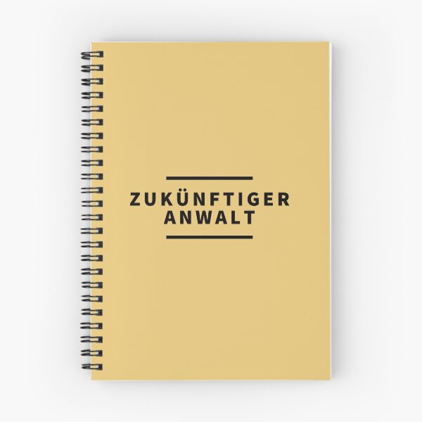 Item preview, Zukünftiger Anwalt | Yellow Background designed and sold by RM-Journey.