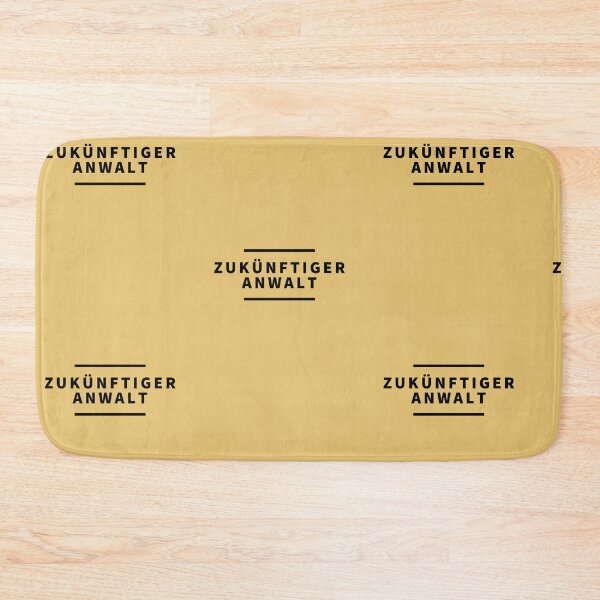 Item preview, Zukünftiger Anwalt | Yellow Background designed and sold by RM-Journey.