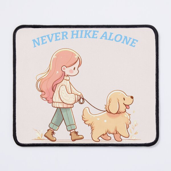 Item preview, Dog Hiking Golden Retriever designed and sold by LemuellTrends.