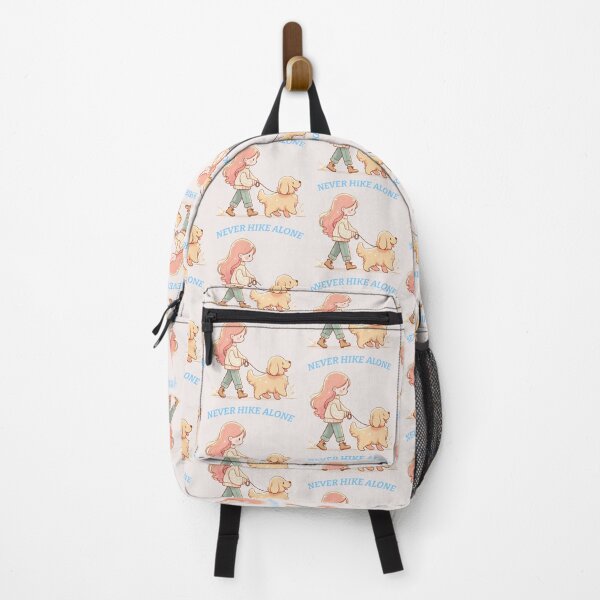 Item preview, Dog Hiking Golden Retriever designed and sold by LemuellTrends.