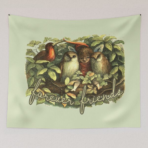Item preview, Forever friends - Care and loving / Children-Nature concept designed and sold by MINDTHECHERRY.