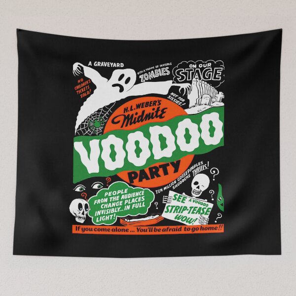 Item preview, Midnite Voodoo Party designed and sold by HereticTees.