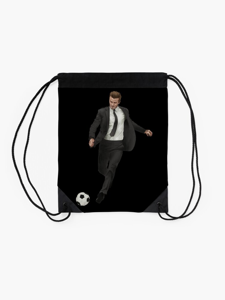 David Beckham Drawstring Backpack Print #894383