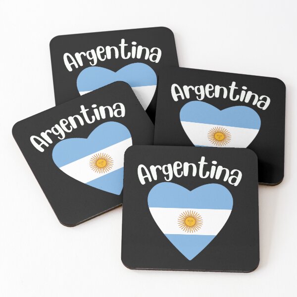 Item preview, Argentina Flag In Heart designed and sold by taniastyle.