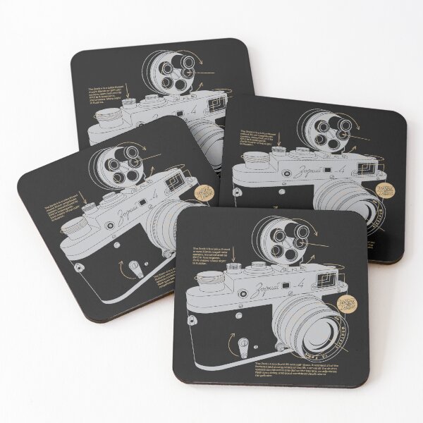 Item preview, Zorki 4 Classic Camera Dark designed and sold by magentadayo.