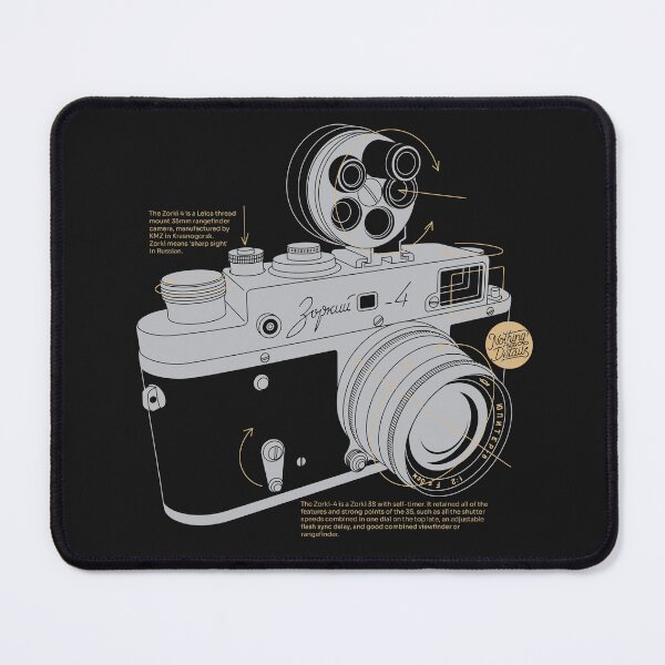 Item preview, Zorki 4 Classic Camera Dark designed and sold by magentadayo.