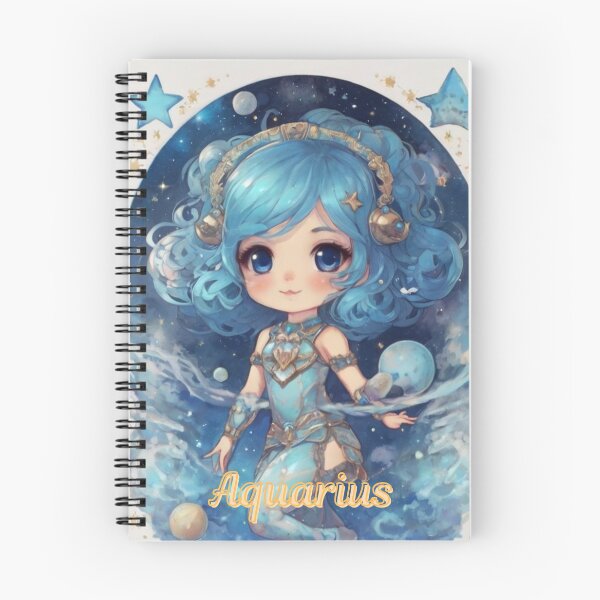 Item preview, Aquarius Portrait designed and sold by ZodiacWonders.