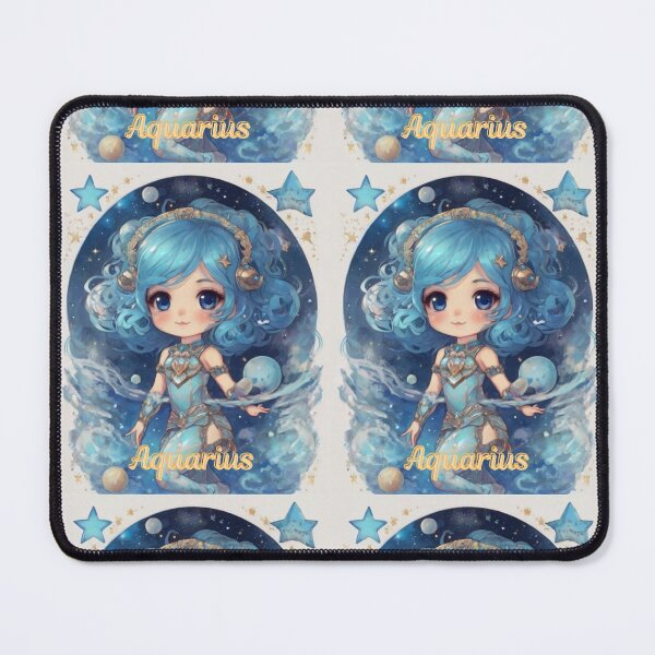 Item preview, Aquarius Portrait designed and sold by ZodiacWonders.