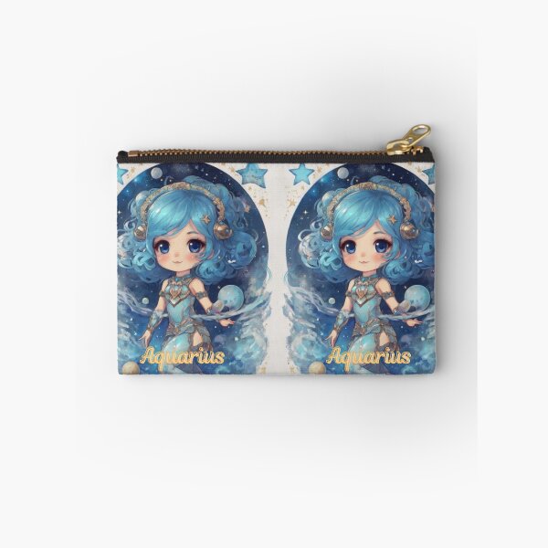 Item preview, Aquarius Portrait designed and sold by ZodiacWonders.