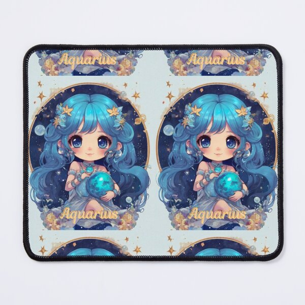 Item preview, Aquarius Portrait designed and sold by ZodiacWonders.