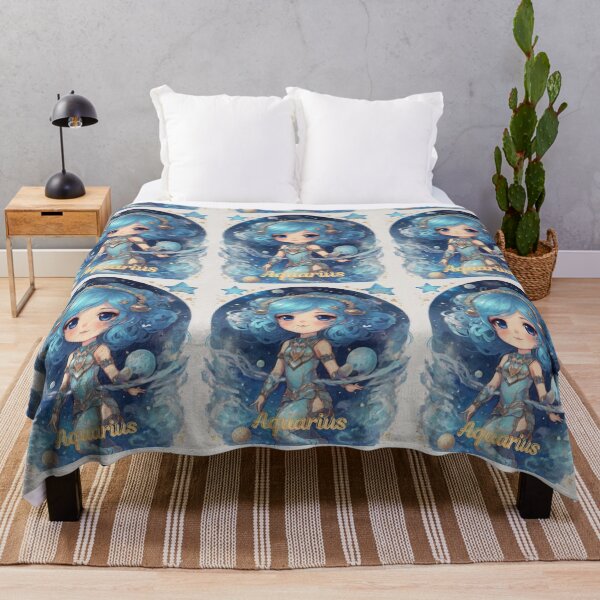 Item preview, Aquarius Portrait designed and sold by ZodiacWonders.