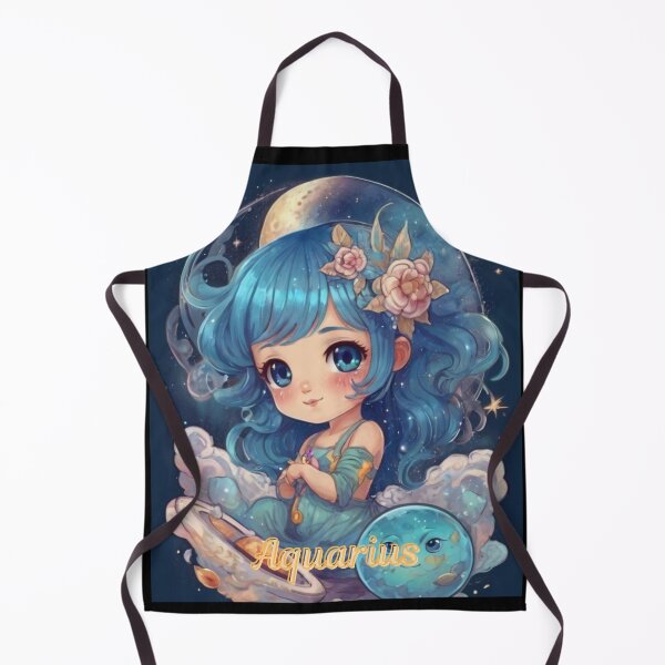 Item preview, Aquarius Portrait designed and sold by ZodiacWonders.