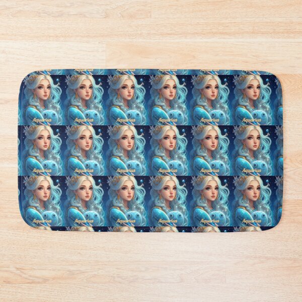 Item preview, Aquarius Portrait designed and sold by ZodiacWonders.