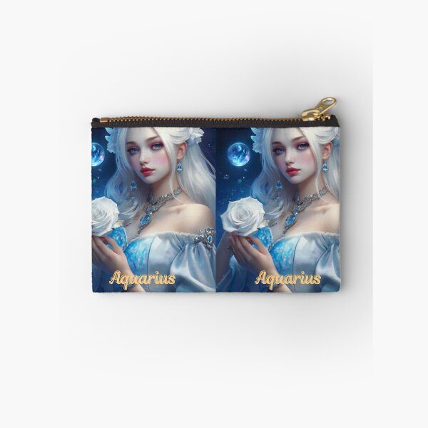 Item preview, Aquarius Portrait designed and sold by ZodiacWonders.