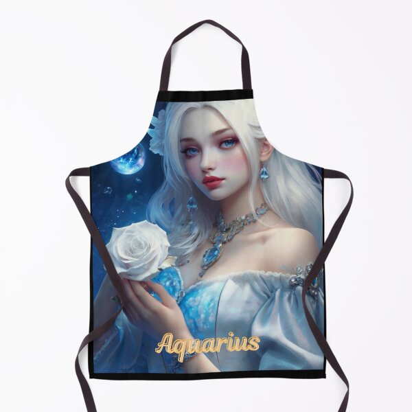 Item preview, Aquarius Portrait designed and sold by ZodiacWonders.