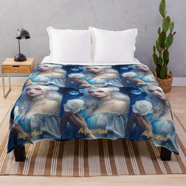 Item preview, Aquarius Portrait designed and sold by ZodiacWonders.