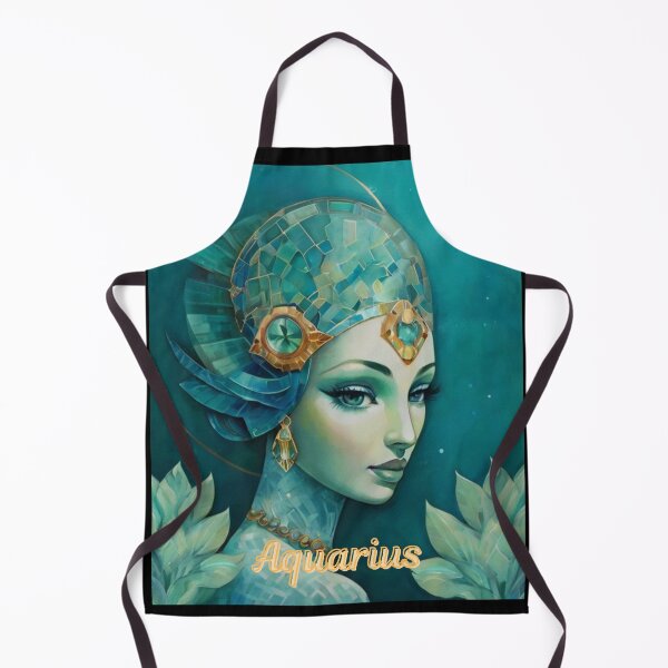Item preview, Aquarius Portrait designed and sold by ZodiacWonders.