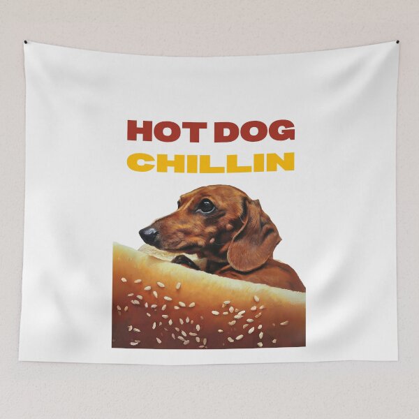 Item preview, Hot Dog Chillin designed and sold by extraglance.