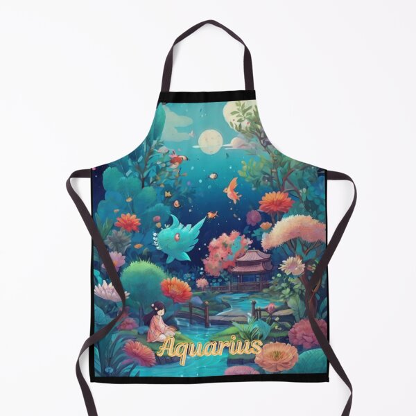 Item preview, Aquarius Portrait designed and sold by ZodiacWonders.