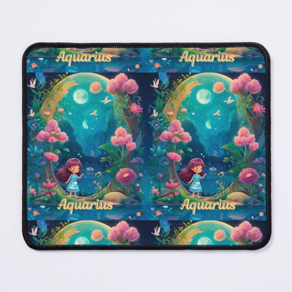 Item preview, Aquarius Portrait designed and sold by ZodiacWonders.