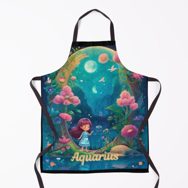 Item preview, Aquarius Portrait designed and sold by ZodiacWonders.