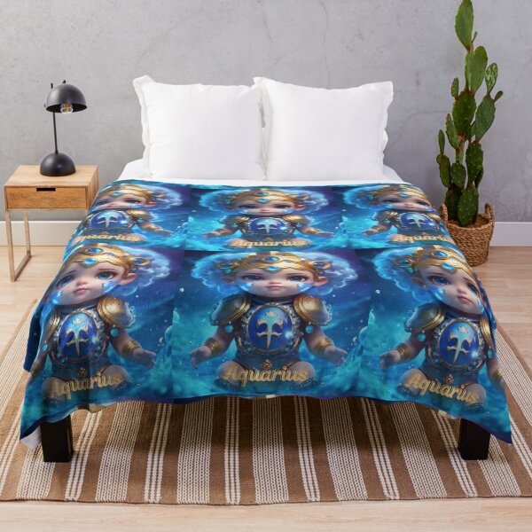Item preview, Aquarius Portrait designed and sold by ZodiacWonders.