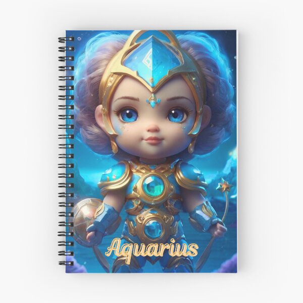 Item preview, Aquarius Portrait designed and sold by ZodiacWonders.