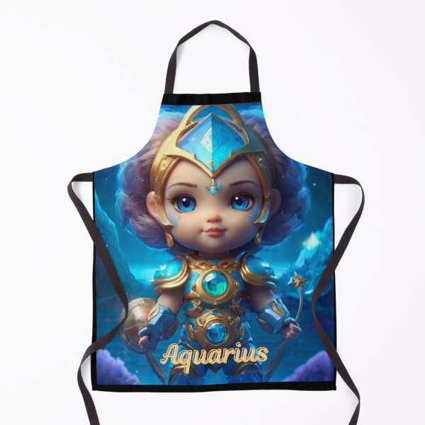 Item preview, Aquarius Portrait designed and sold by ZodiacWonders.