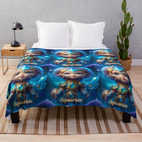 Artikelvorschau, Wassermann-Porträt entworfen und verkauft von ZodiacWonders.