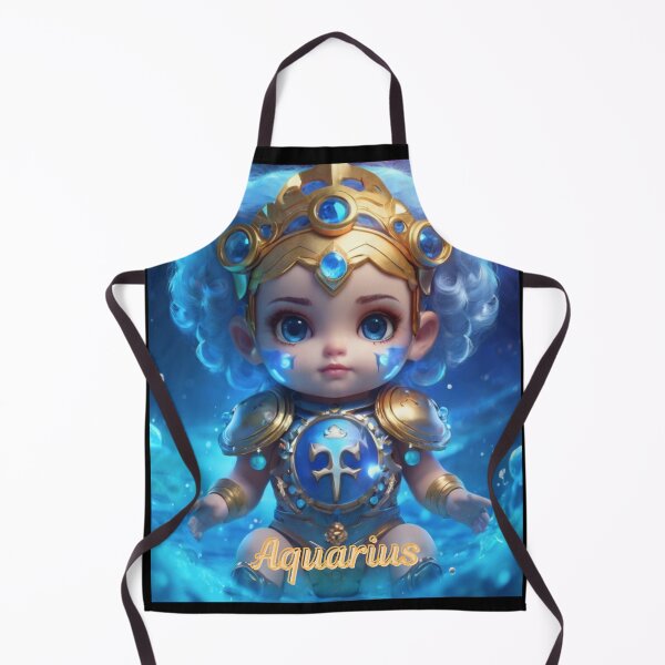 Item preview, Aquarius Portrait designed and sold by ZodiacWonders.