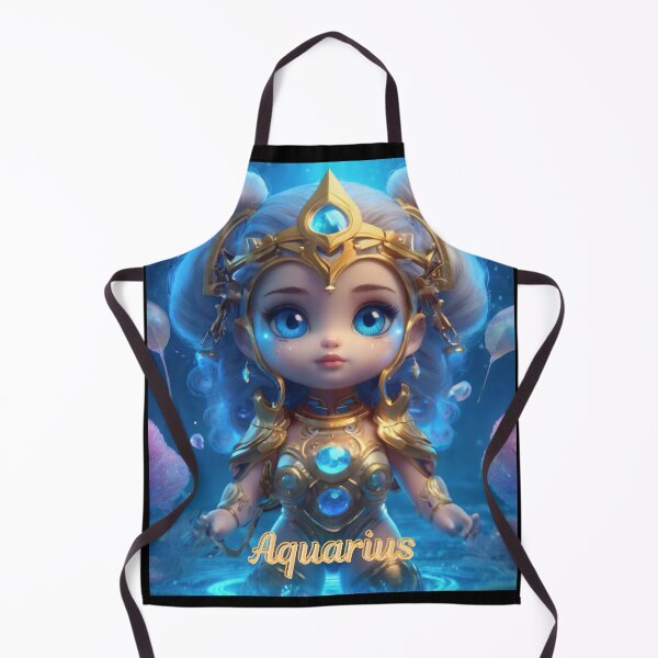 Item preview, Aquarius Portrait designed and sold by ZodiacWonders.