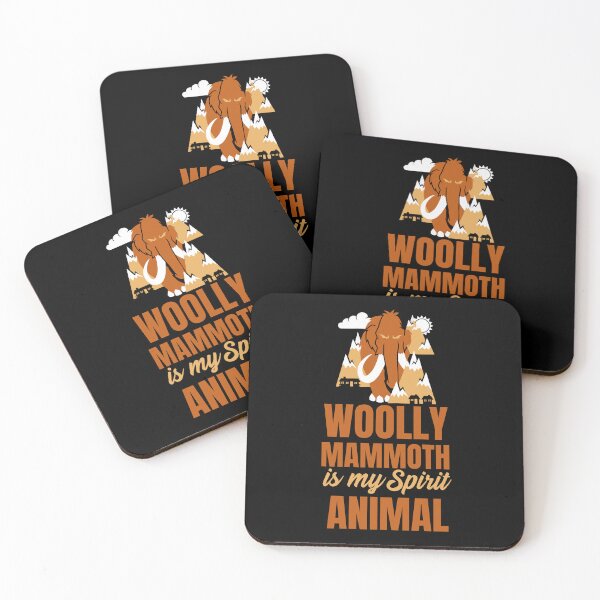 Item preview, Woolly Mammoth is my Spirit Animal designed and sold by 87-Aesthetics.