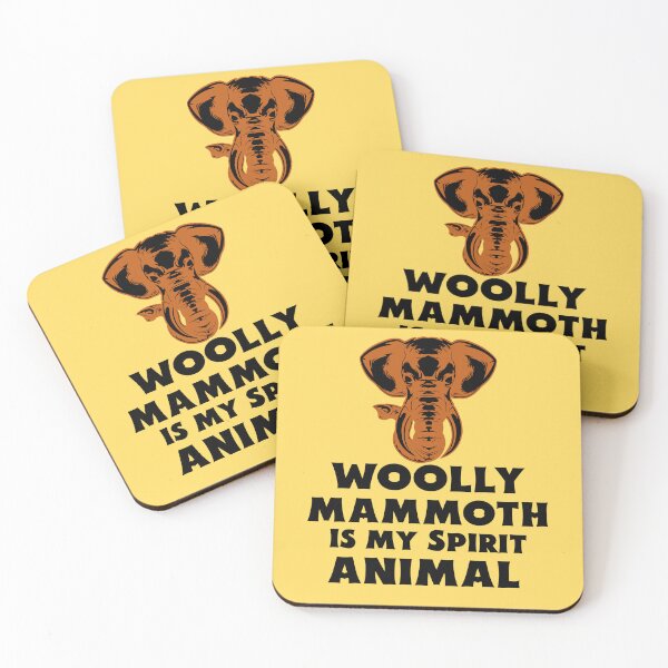 Item preview, Woolly Mammoth is my Spirit Animal designed and sold by 87-Aesthetics.